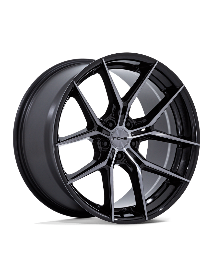 Felga aluminiowa NC279 PRODIGY 5 Gloss Black Dark Tinted Clear NICHE ROAD WHEELS