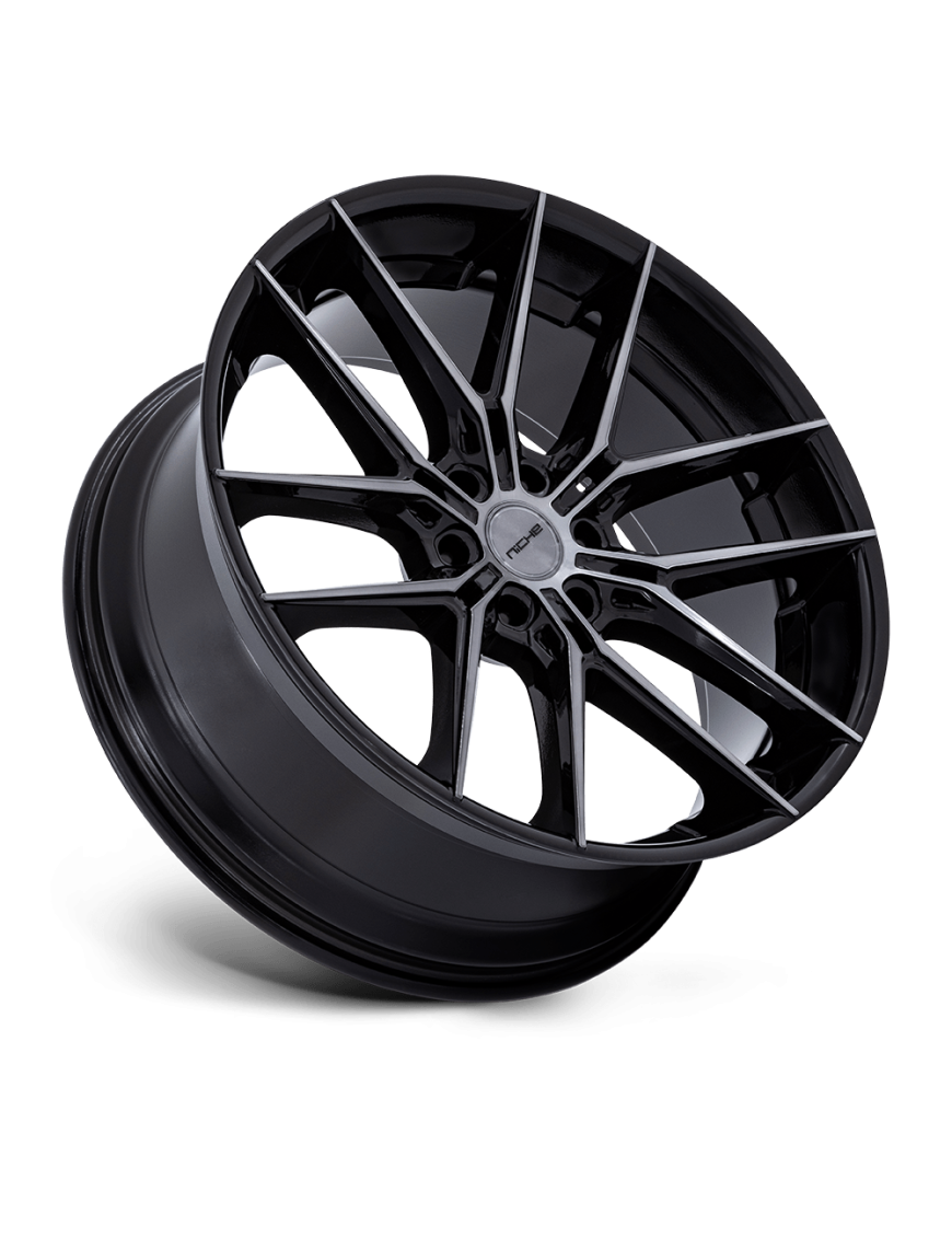 Felga aluminiowa NC280 PRODIGY 6 Gloss Black Dark Tinted Clear NICHE ROAD WHEELS - ujęcie 2
