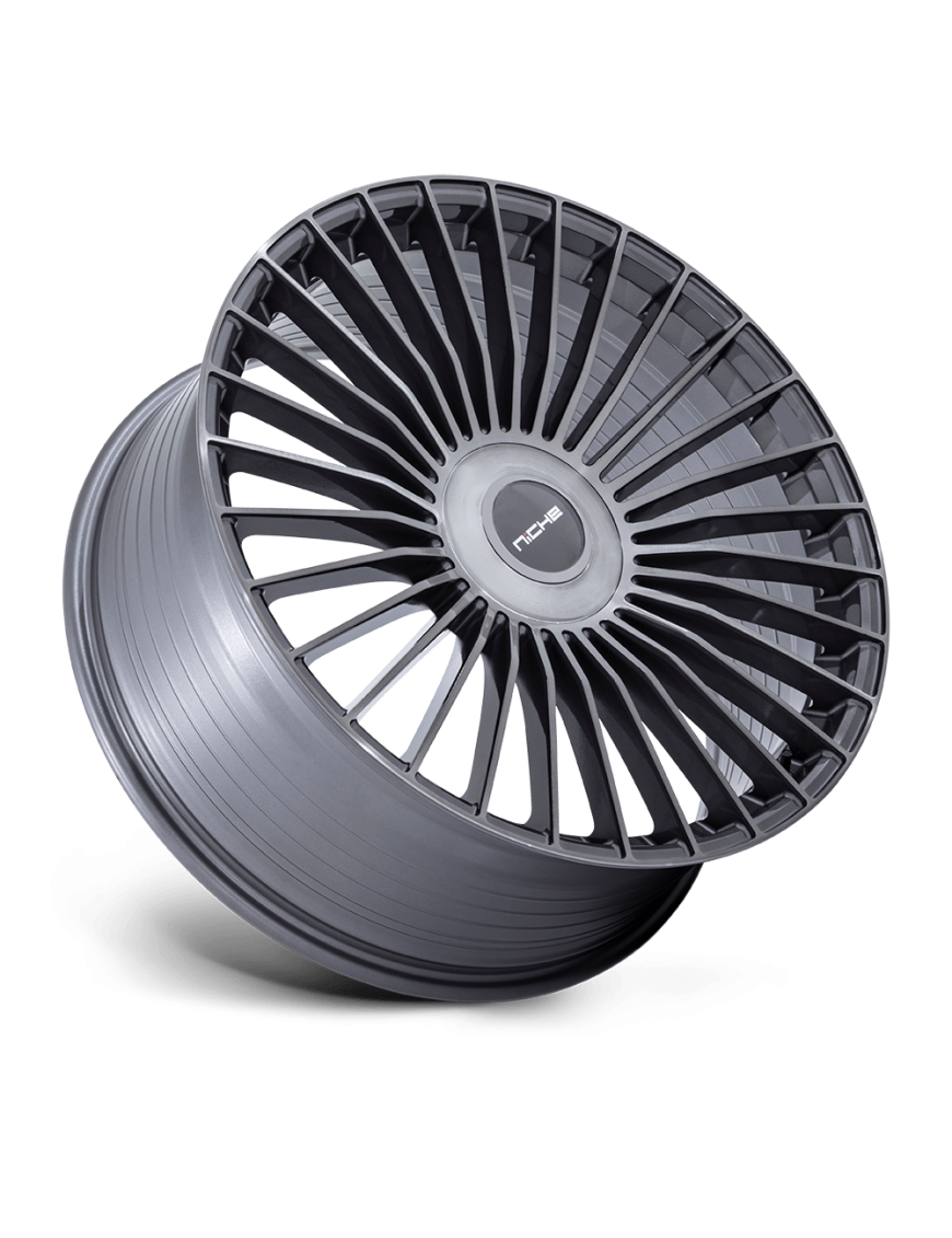 Felga aluminiowa NC282 SERENE Gloss Titanium Brushed NICHE ROAD WHEELS - ujęcie 4