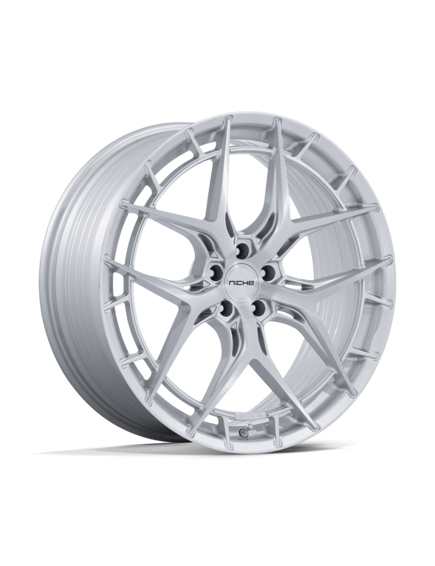 Felga aluminiowa NC286 RIVIERA Gloss Silver W/ Brushed Face NICHE ROAD WHEELS