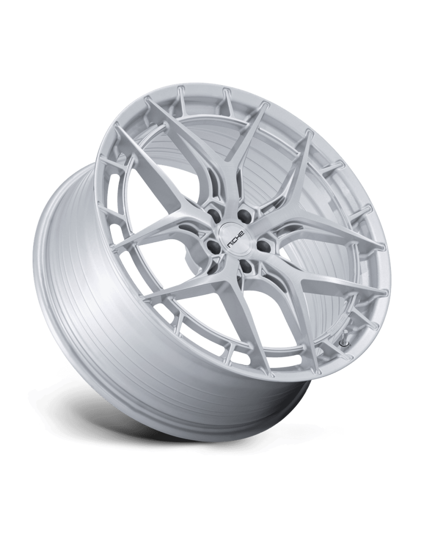 Felga aluminiowa NC286 RIVIERA Gloss Silver W/ Brushed Face NICHE ROAD WHEELS - ujęcie 3