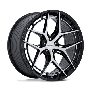 Felga aluminiowa NC286 RIVIERA Gloss Black W/ Machined Face NICHE ROAD WHEELS