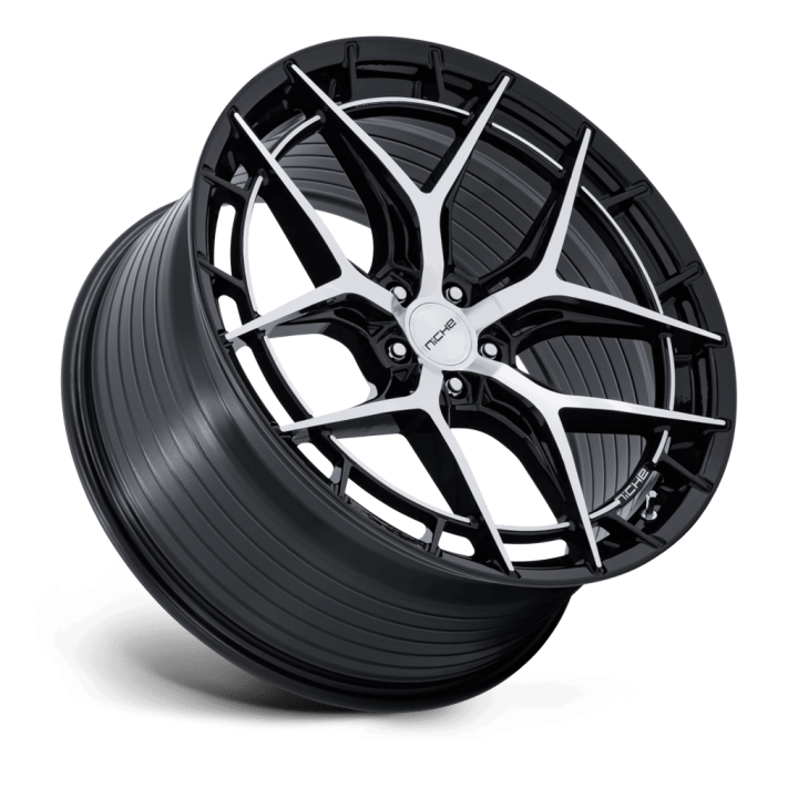 Felga aluminiowa NC286 RIVIERA Gloss Black W/ Machined Face NICHE ROAD WHEELS - ujęcie 2