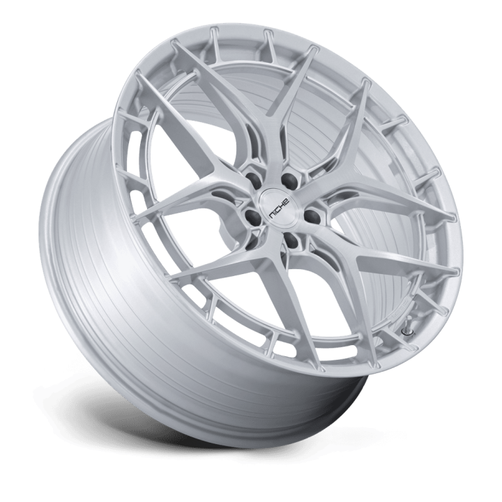 Felga aluminiowa NC286 RIVIERA Gloss Silver W/ Brushed Face NICHE ROAD WHEELS - ujęcie 3