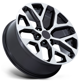 Felga aluminiowa PR177 Gloss Black W/ Machined Face PERFORMANCE REPLICAS - ujęcie 2