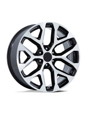 Felga aluminiowa PR177 Gloss Black Machined Face PERFORMANCE REPLICAS