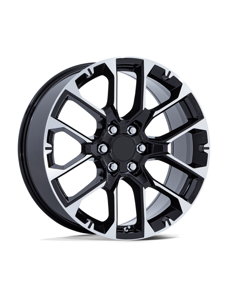 Felga aluminiowa PR224 Gloss Black W/ Machined Face PERFORMANCE REPLICAS