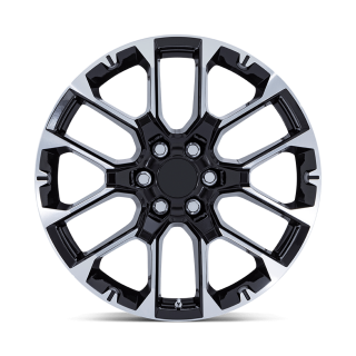 Felga aluminiowa PR224 Gloss Black W/ Machined Face PERFORMANCE REPLICAS - ujęcie 2