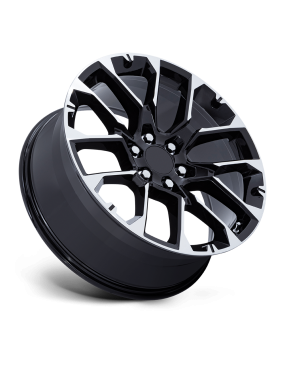 Felga aluminiowa PR224 Gloss Black W/ Machined Face PERFORMANCE REPLICAS - ujęcie 3