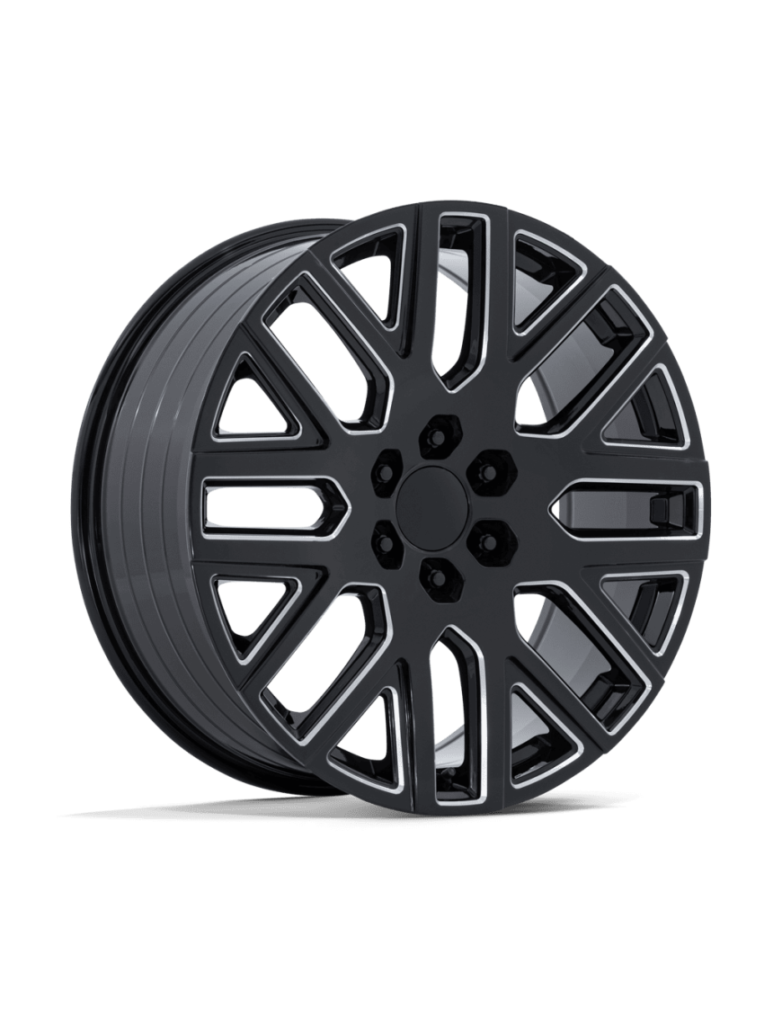 Felga aluminiowa PR231 Gloss Black Milled PERFORMANCE REPLICAS