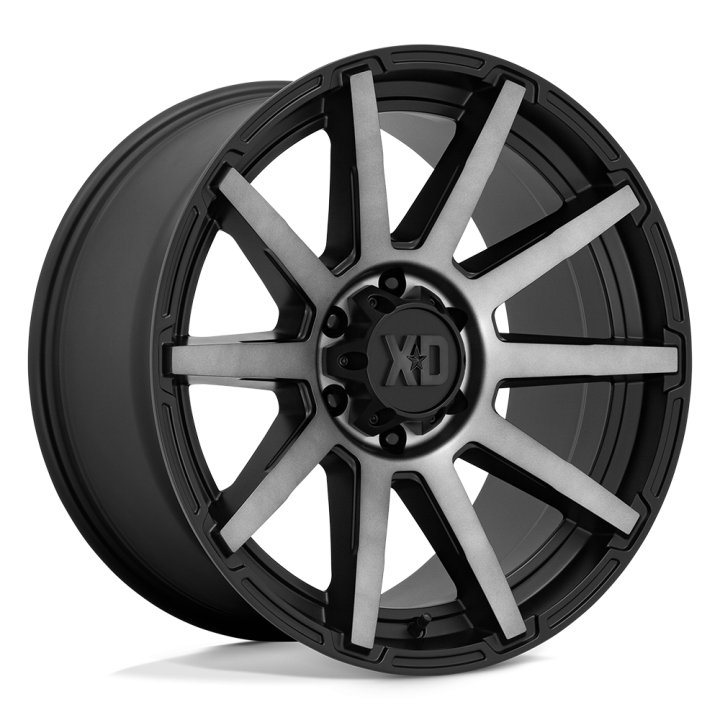 Felga aluminiowa XD847 OUTBREAK Satin Black W/ Gray Tint XD Series