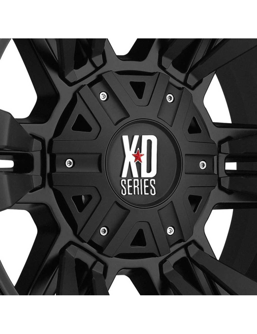 Felga aluminiowa XD822 Monster II Matte Black XD Series - ujęcie 3