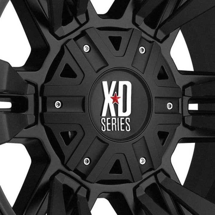 Felga aluminiowa XD822 Monster II Matte Black XD Series - ujęcie 3