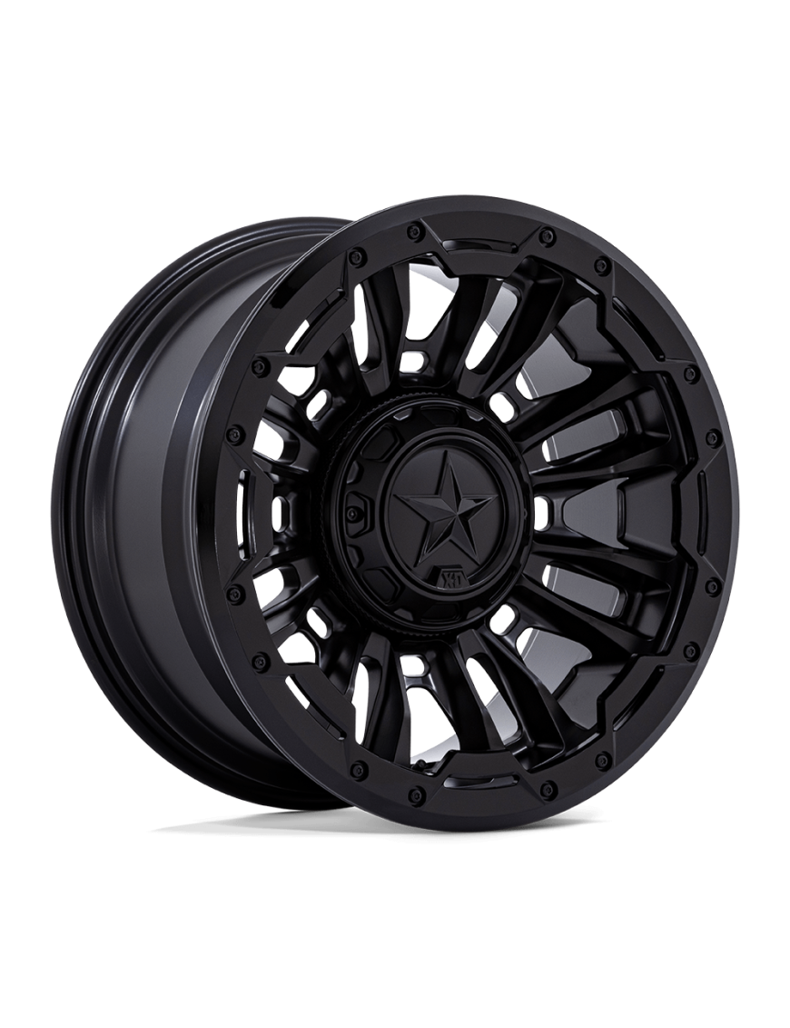 Felga aluminiowa XD870 BOMBER Matte Black W/ Gloss Black Ring XD Series