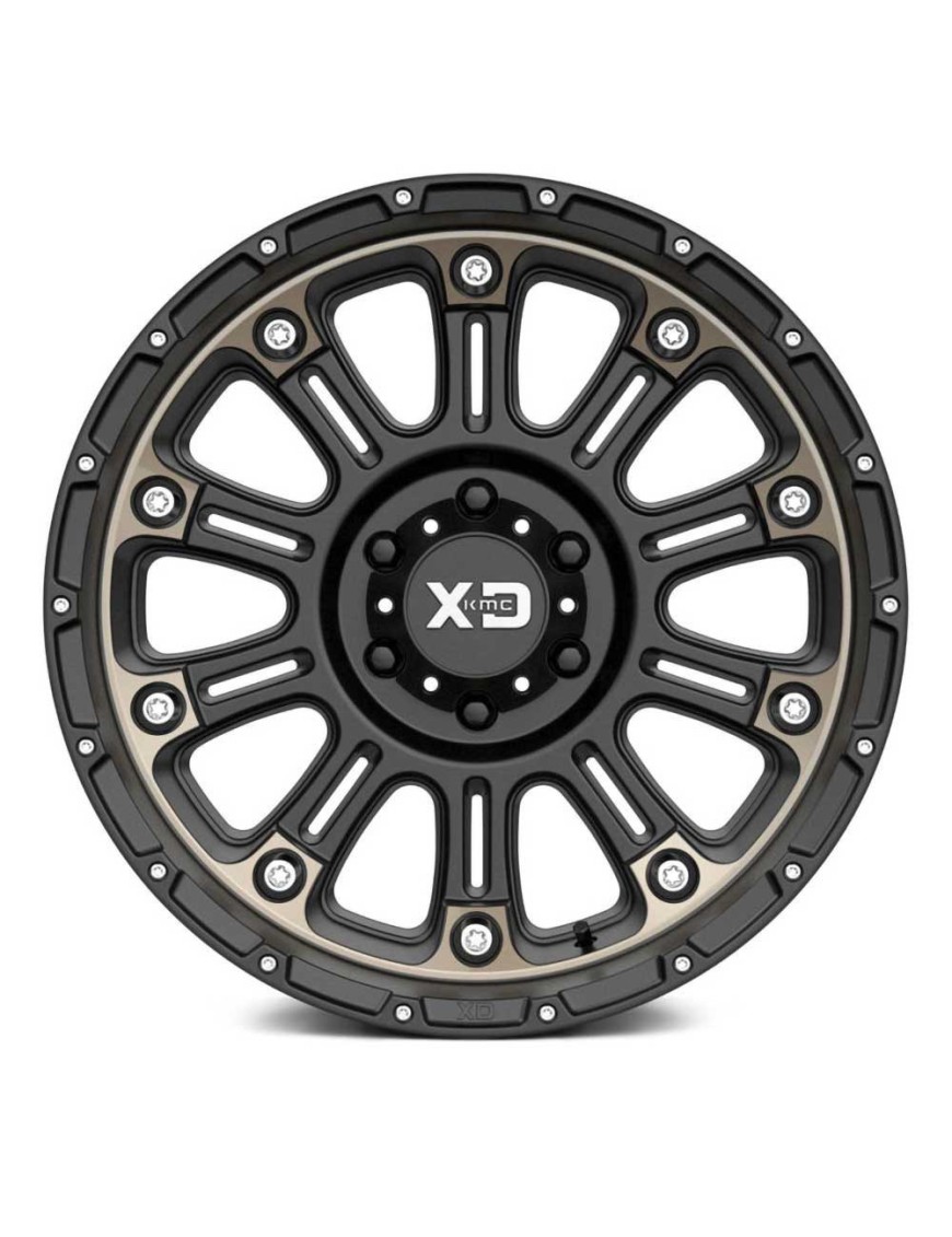 Felga aluminiowa XD829 Hoss II Satin Black/Machined Dark Tint XD Series - ujęcie 2