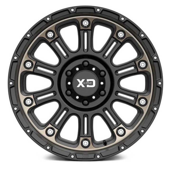 Felga aluminiowa XD829 Hoss II Satin Black/Machined Dark Tint XD Series - ujęcie 2