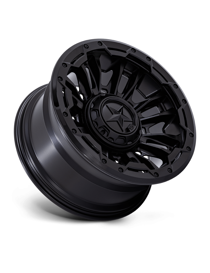 Felga aluminiowa XD870 BOMBER Matte Black W/ Gloss Black Ring XD Series - ujęcie 3