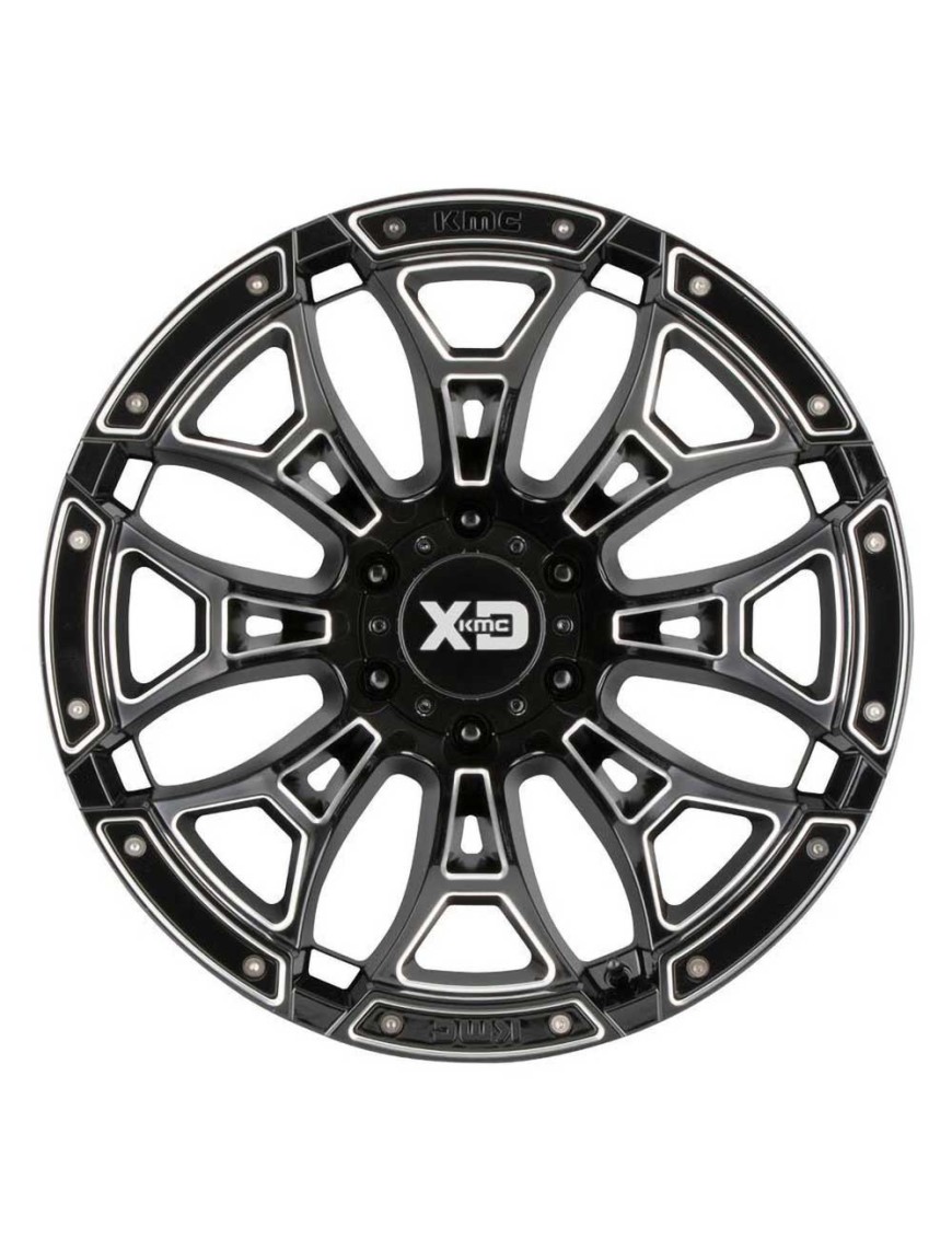 Felga aluminiowa XD841 Boneyard Gloss Black Milled XD Series - ujęcie 3
