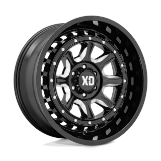 Felga aluminiowa XD866 OUTLANDER Gloss Black Milled XD SERIES