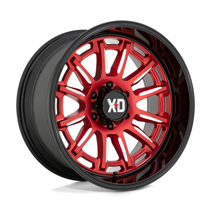 Felga aluminiowa  Candy Red Milled W/ Black Lip XD SERIES - ujęcie 4