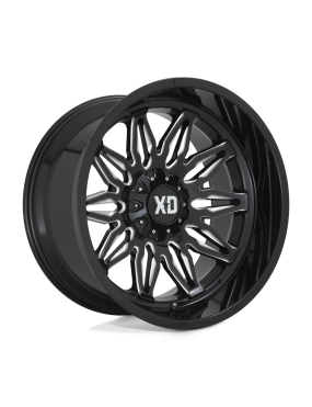 Felga aluminiowa XD859 GUNNER Gloss Black Milled XD SERIES