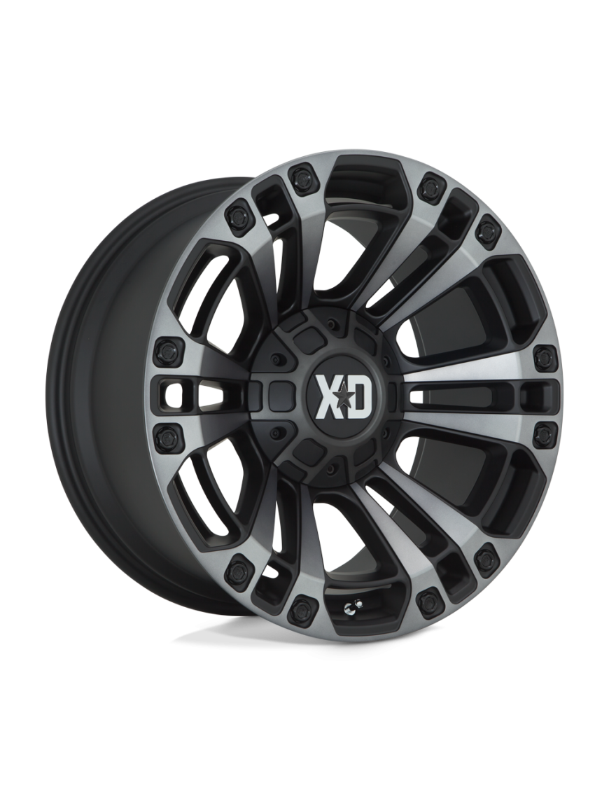 Felga aluminiowa XD851 MONSTER 3 Satin Black W/ Gray Tint XD SERIES