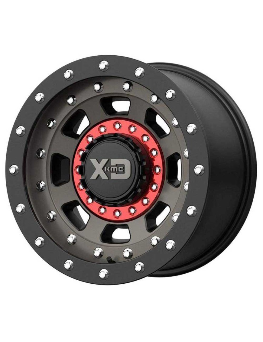 Felga aluminiowa XD137 FMJ Satin Black/Dark Tint Clear Coat XD Series