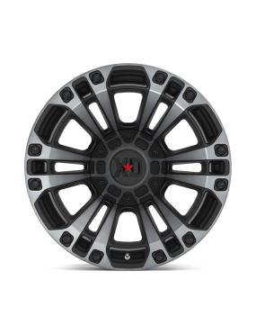 Felga aluminiowa XD851 MONSTER 3 Satin Black W/ Gray Tint XD SERIES - ujęcie 3