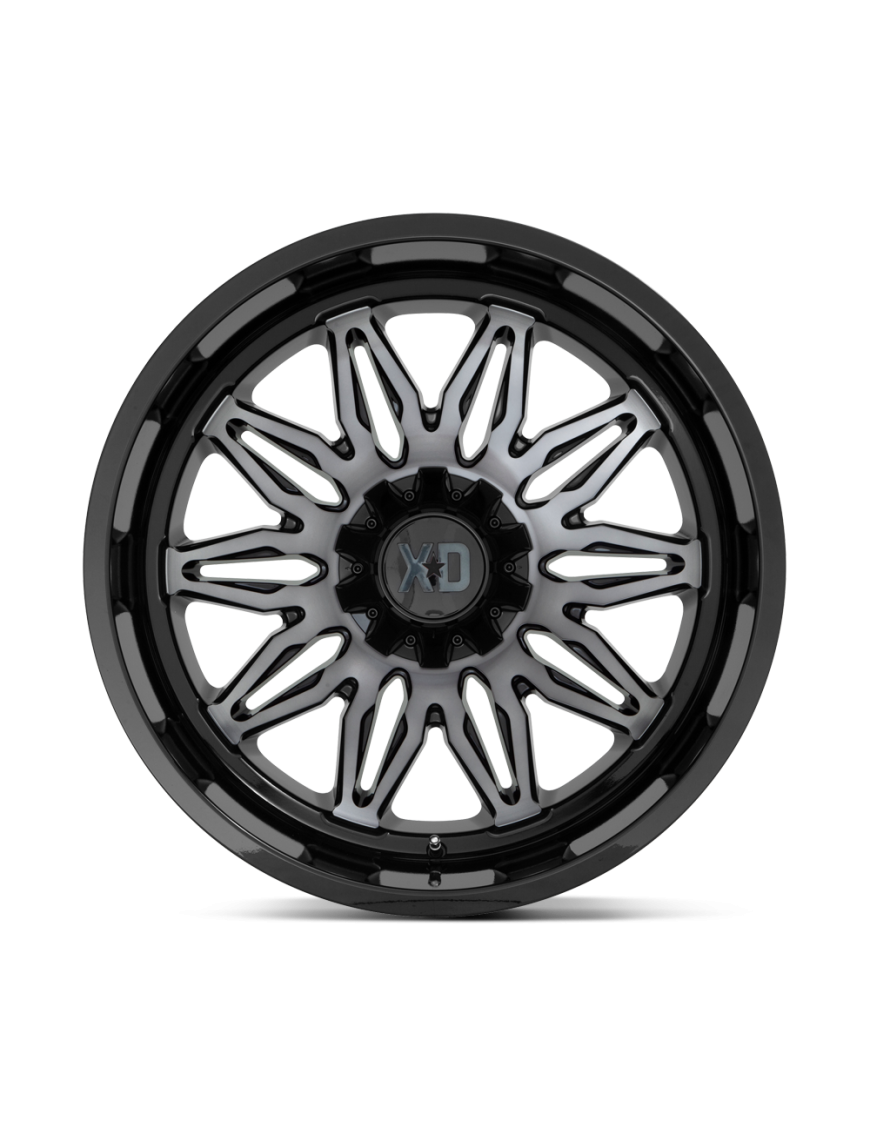 Felga aluminiowa XD859 GUNNER Gloss Black Machined W/ Gray Tint XD SERIES - ujęcie 2