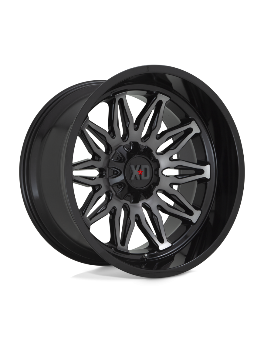 Felga aluminiowa XD859 GUNNER Gloss Black Machined W/ Gray Tint XD SERIES - ujęcie 3