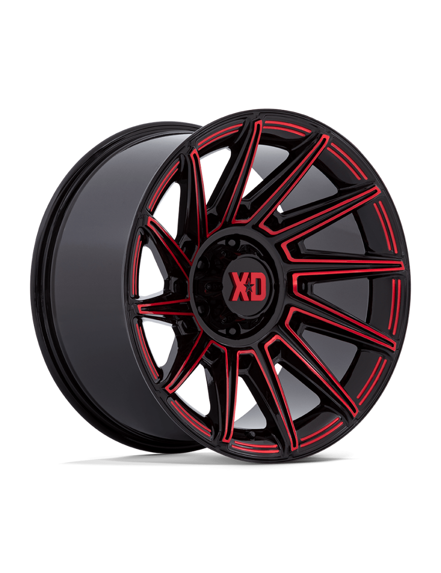Felga aluminiowa XD867 SPECTER Gloss Black W/ Red Tint XD SERIES