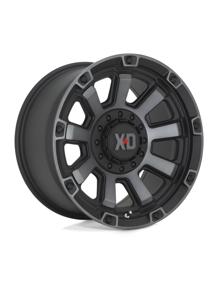 Felga aluminiowa XD852 GAUNTLET Satin Black W/ Gray Tint XD SERIES - ujęcie 4