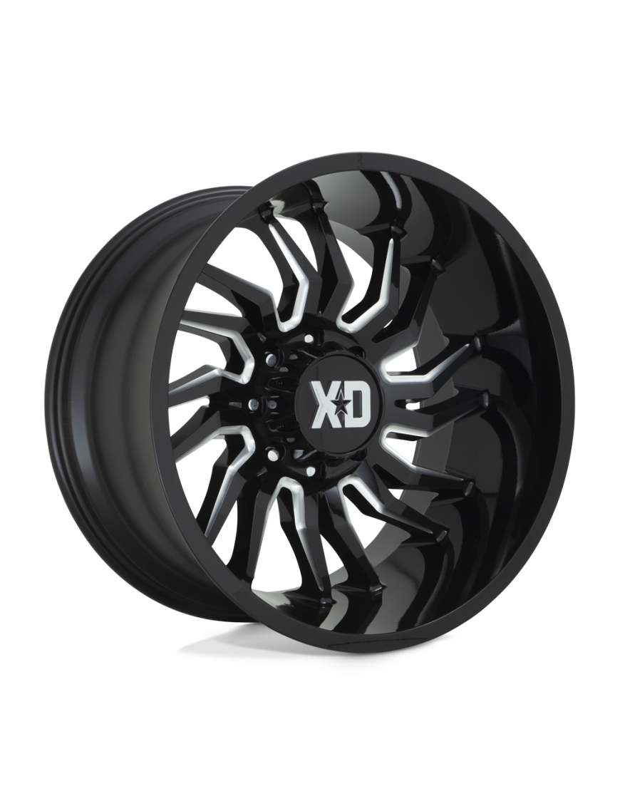 Felga aluminiowa XD858 TENSION Gloss Black Milled XD SERIES