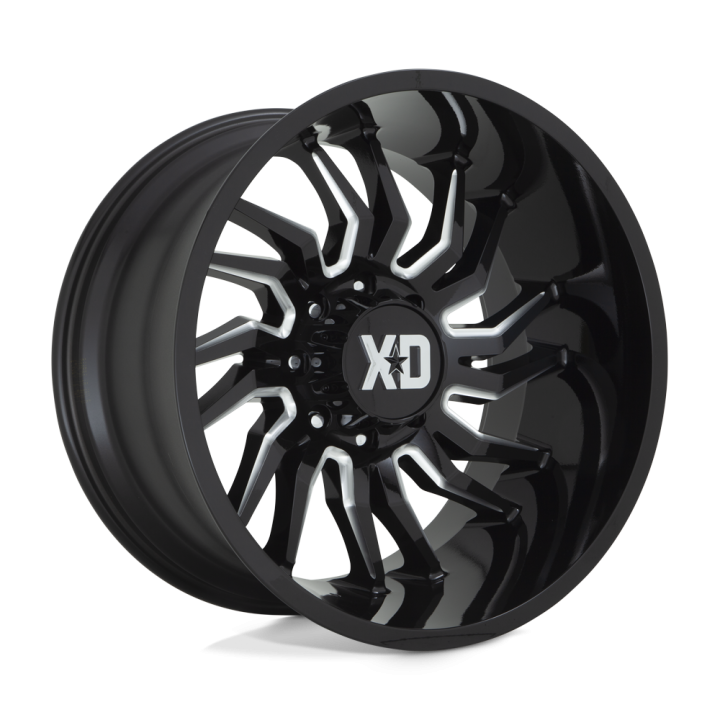 Felga aluminiowa XD858 TENSION Gloss Black Milled XD SERIES