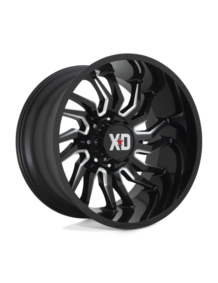 Felga aluminiowa XD858 TENSION Gloss Black Milled XD SERIES - ujęcie 2