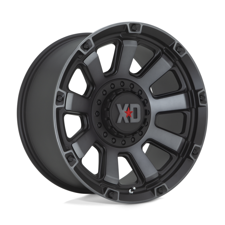 Felga aluminiowa XD852 GAUNTLET Satin Black W/ Gray Tint XD SERIES - ujęcie 2