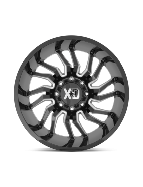 Felga aluminiowa XD858 TENSION Gloss Black Milled XD SERIES - ujęcie 3