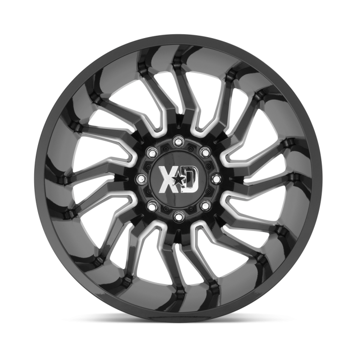 Felga aluminiowa XD858 TENSION Gloss Black Milled XD SERIES - ujęcie 3