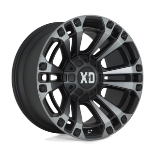 Felga aluminiowa XD851 MONSTER 3 Satin Black W/ Gray Tint XD SERIES