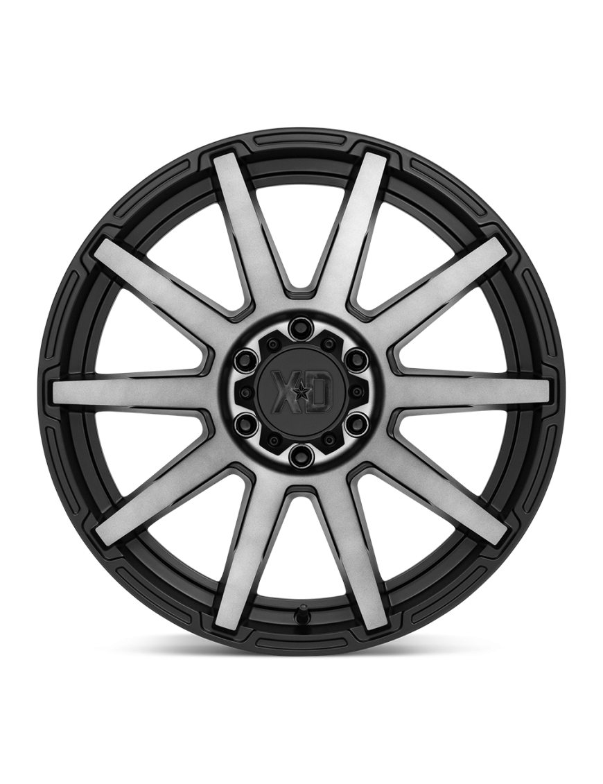 Felga aluminiowa XD847 OUTBREAK Satin Black W/ Gray Tint XD SERIES - ujęcie 2