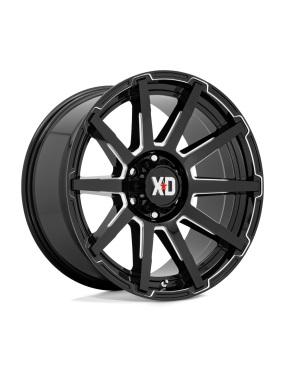 Felga aluminiowa XD847 OUTBREAK Gloss Black Milled XD SERIES - ujęcie 3