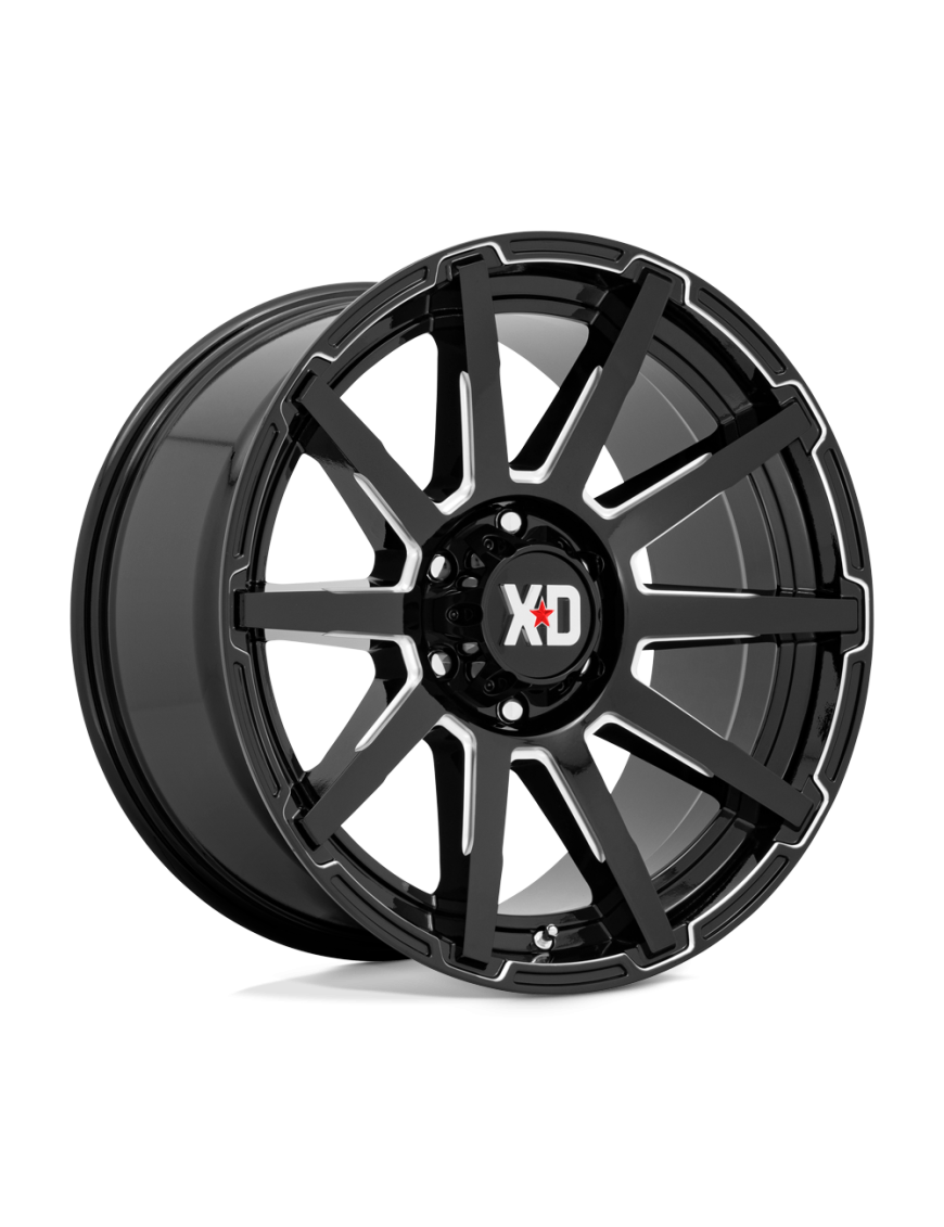 Felga aluminiowa XD847 OUTBREAK Gloss Black Milled XD SERIES - ujęcie 3
