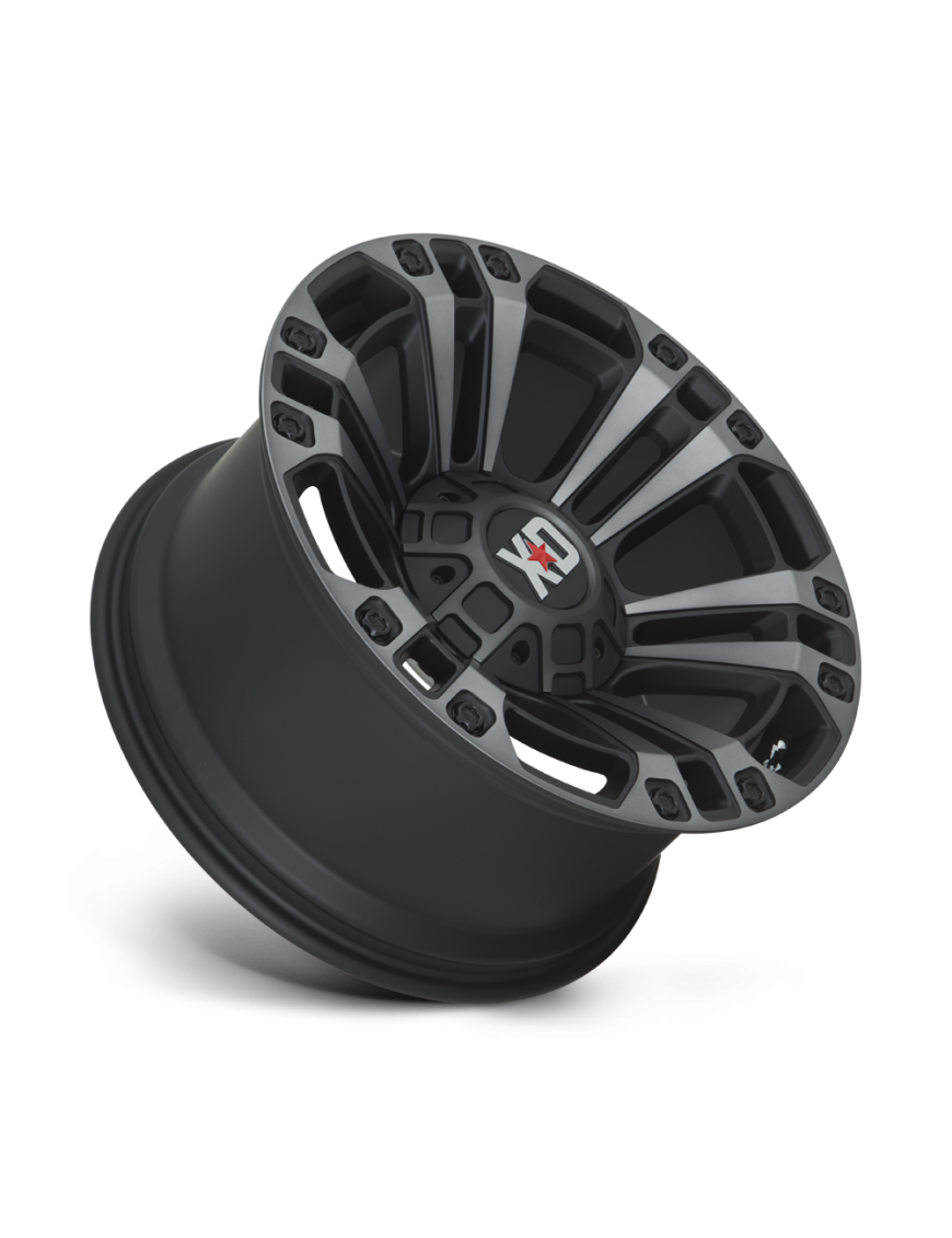 Felga aluminiowa XD851 MONSTER 3 Satin Black W/ Gray Tint XD SERIES - ujęcie 2