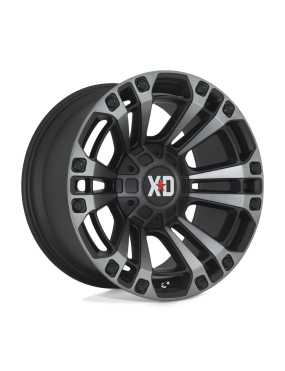 Felga aluminiowa XD851 MONSTER 3 Satin Black W/ Gray Tint XD SERIES - ujęcie 4