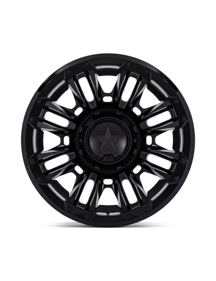 Felga aluminiowa XD870 BOMBER Matte Black W/ Gloss Black Ring XD SERIES - ujęcie 2