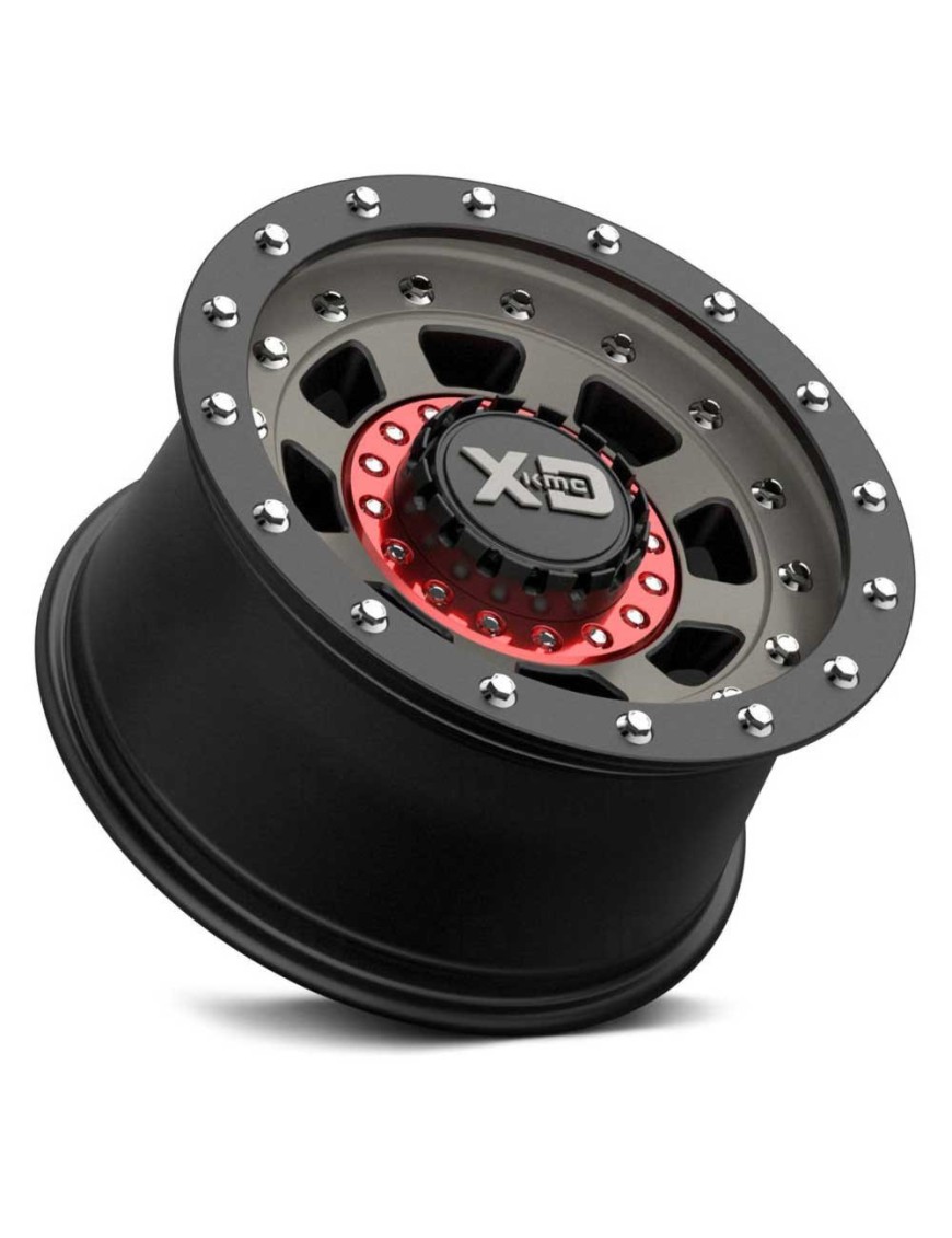 Felga aluminiowa XD137 FMJ Satin Black/Dark Tint Clear Coat XD Series