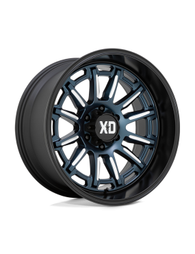 Felga aluminiowa XD865 PHOENIX Metallic Blue Milled W/ Black Lip XD SERIES