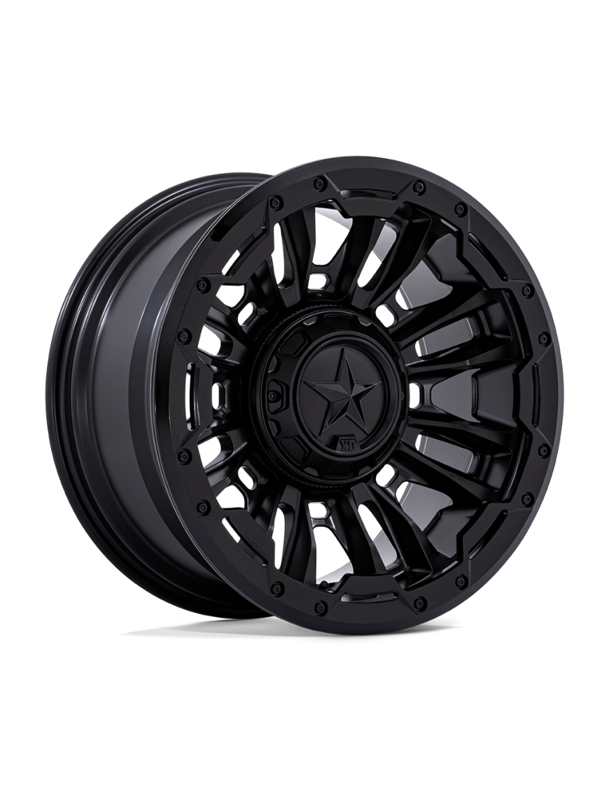 Felga aluminiowa XD870 BOMBER Matte Black W/ Gloss Black Ring XD SERIES