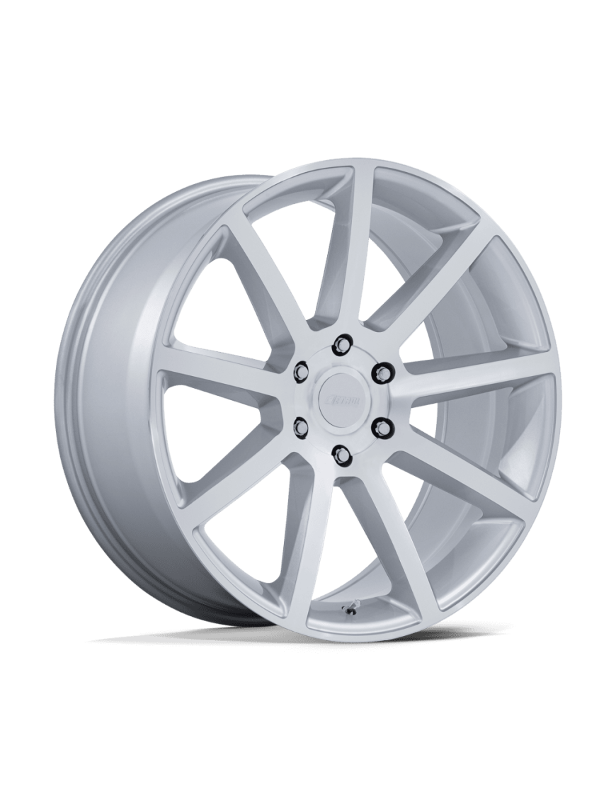 Felga aluminiowa PE007 P6E Gloss Silver W/ Machined Face PETROL