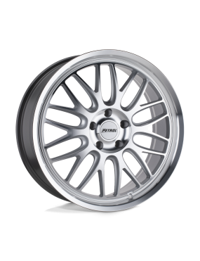 Felga aluminiowa P4C Silver W/ Machined Face & Lip PETROL